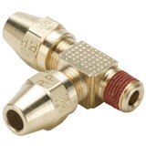 Tube to Pipe - Run Tee - Air Brake D.O.T. Compression Style Fittings, AB